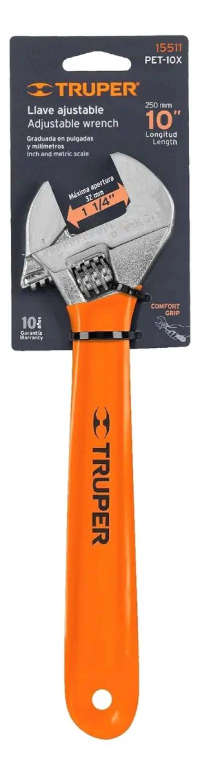 LLAVE AJUSTABLE 304MM DOBLE GRIP PROFESIONAL - 2
