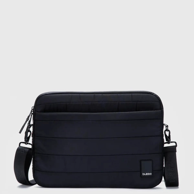 FUNDA SLEEVE VELVET NEGRA MATE PARA LAPTOP 15' - 1