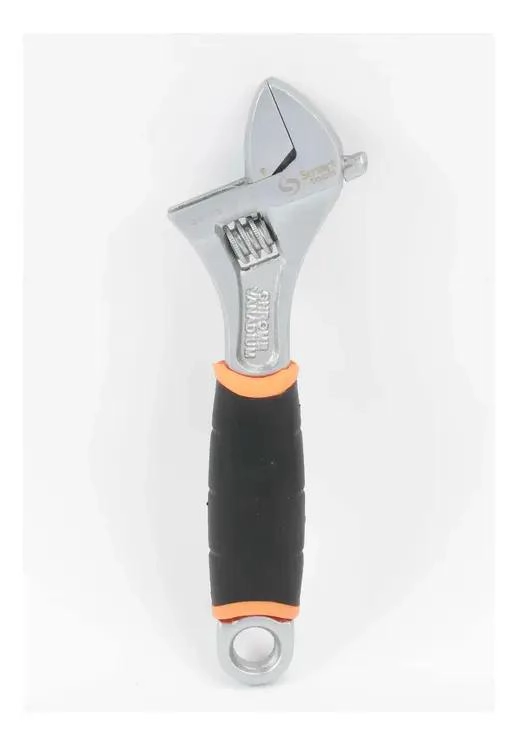 LLAVE FRANCESA 6 PULGADAS CON MANGO ANTIDESLIZANTE - 3