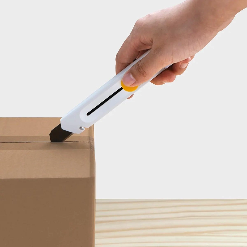 CORTA CARTON ERGONOMICO CON CUCHILLA DE ACERO - 5