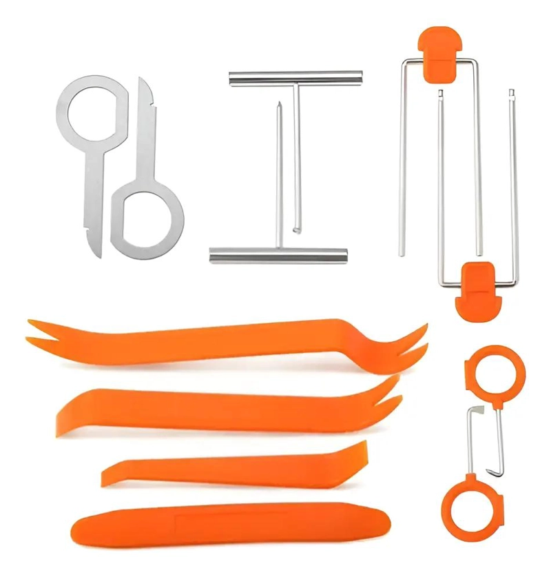 KIT DESMONTADORES DE TABLERO PARA AUTOS 12 PIEZAS - 1