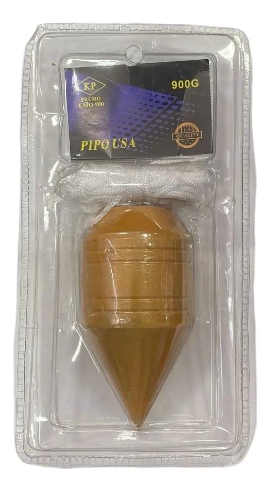 PLOMO ALBAÑIL 900G PARA VERIFICAR VERTICALIDAD - 5