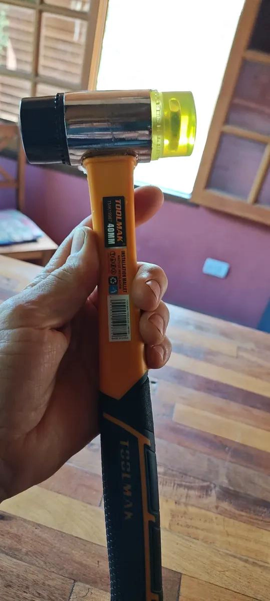 MARTILLO DE GOMA Y PLASTICO PARA JOYERIA - 2
