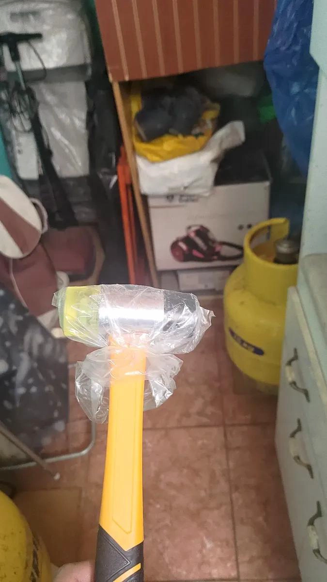 MARTILLO DE GOMA Y PLASTICO PARA JOYERIA - 4