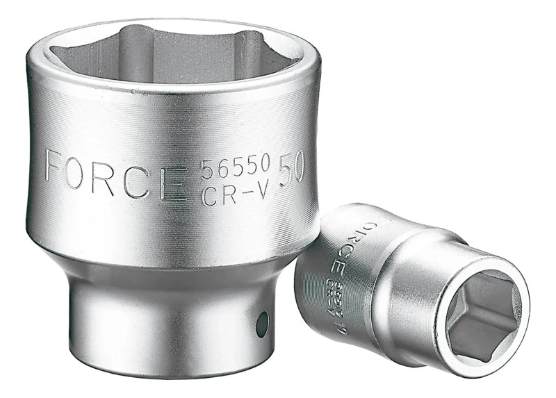 DADO HEXAGONAL 3/4'' 38MM ACERO AL CROMO VANADIO - 3
