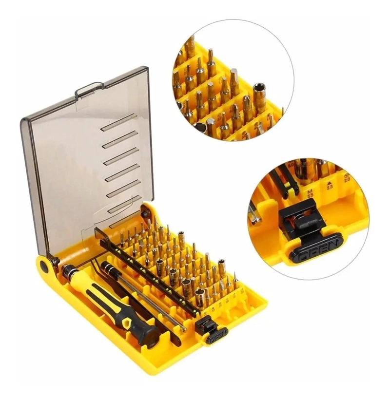 KIT DESARMADOR 45 EN 1 PARA ELECTRONICA - 2
