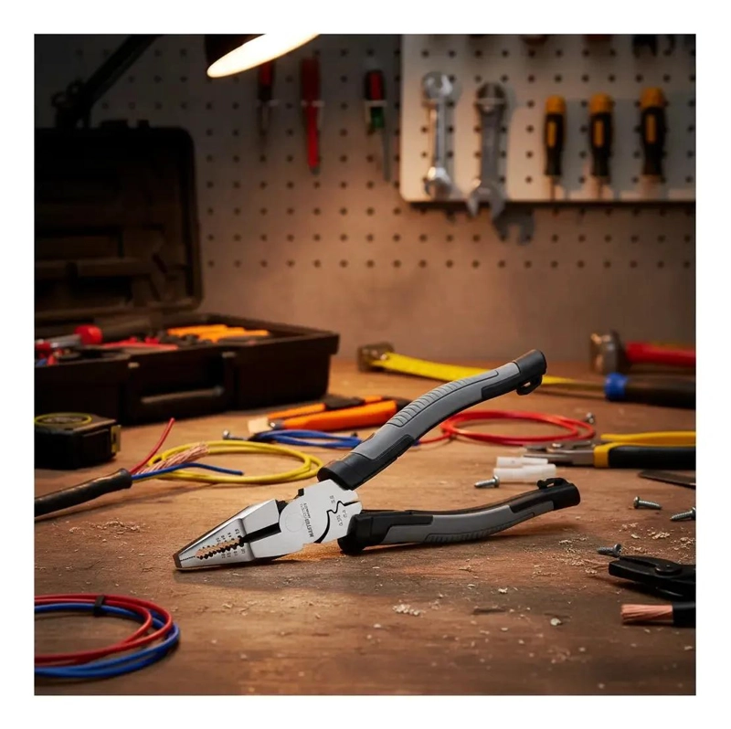 ALICATE PROFESIONAL ELECTRICISTA MULTIFUNCION 21 CM - 4