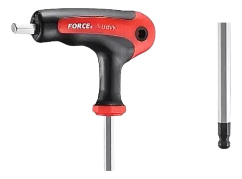 LLAVE ALLEN BOLA LARGA 5MM CON MANGO ERGONOMICO - 3