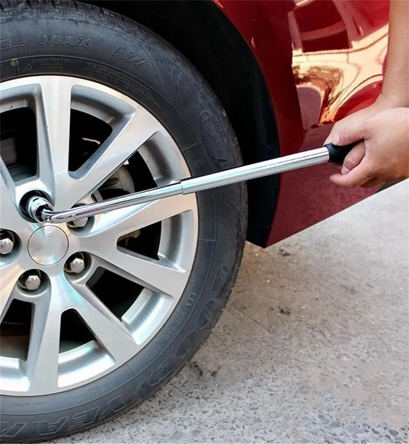 LLAVE DE TUERCA TIPO L PARA RUEDAS DE COCHE - 4