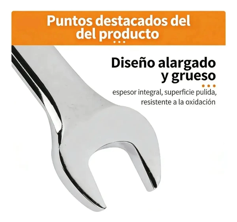 LLAVE AJUSTABLE DE ACERO AL CROMO VANADIO - 3