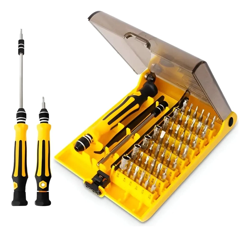 SET DE ATORNILLADORES DE PRECISION 45 PIEZAS - 1
