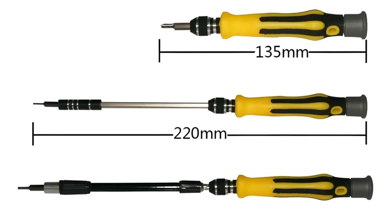 SET DE ATORNILLADORES DE PRECISION 45 PIEZAS - 3
