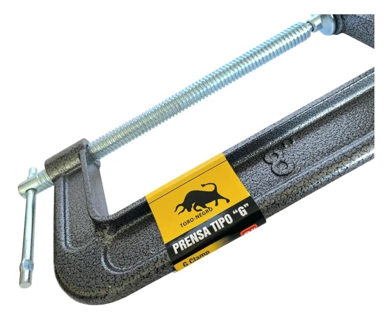 PRENSA TIPO C G 8 PULGADAS METAL - 5