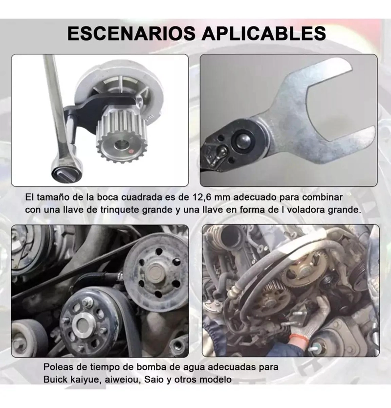 LLAVE ESPECIAL PARA BOMBA DE AGUA 41MM - 4