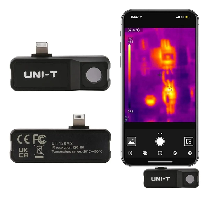 CAMARA TE RMICA INFRARROJA PARA IPHONE IOS UTI120MS - 1