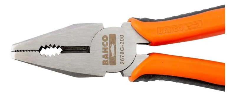 ALICATE UNIVERSAL 8 PULGADAS CON MANGO ERGONOMICO - 1