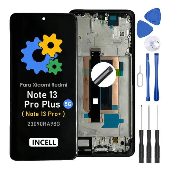 GENÉRICO PANTALLA DISPLAY INCELL CON MARCO NEGRO PARA REDMI NOTE