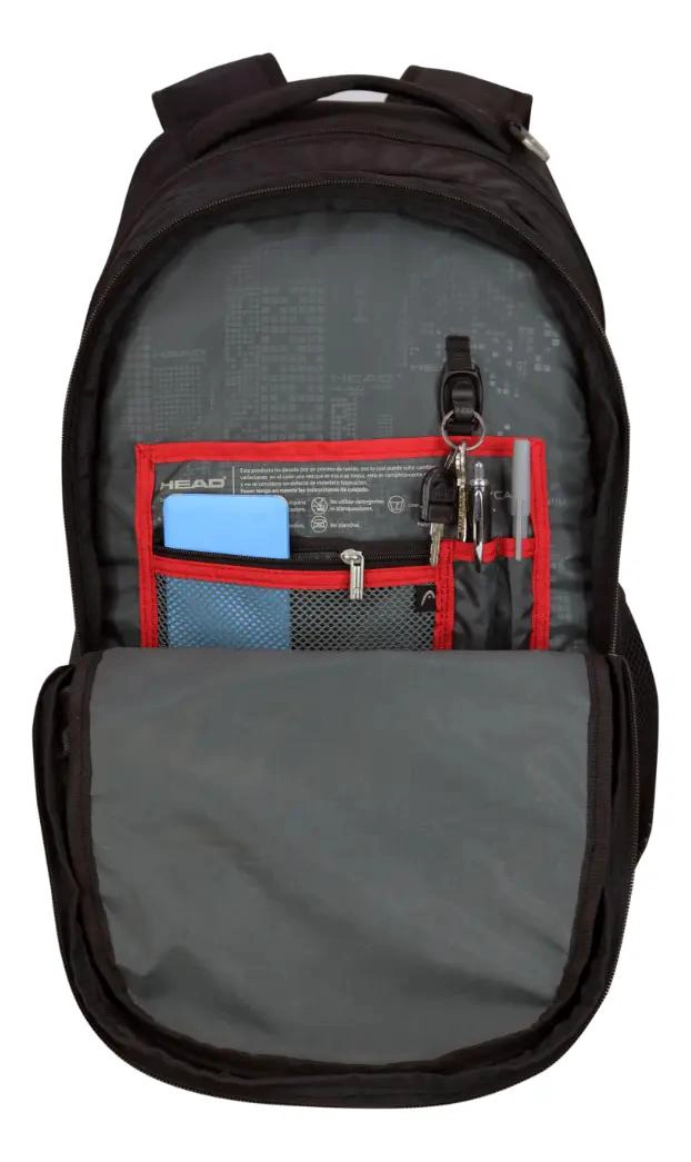 MOCHILA EJECUTIVA PARA NOTEBOOK NEGRA - 4