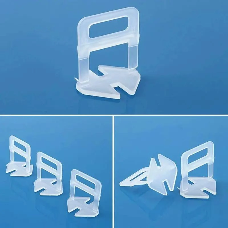 CLIPS NIVELADORES DE 3 MM TRANSPARENTES - 2