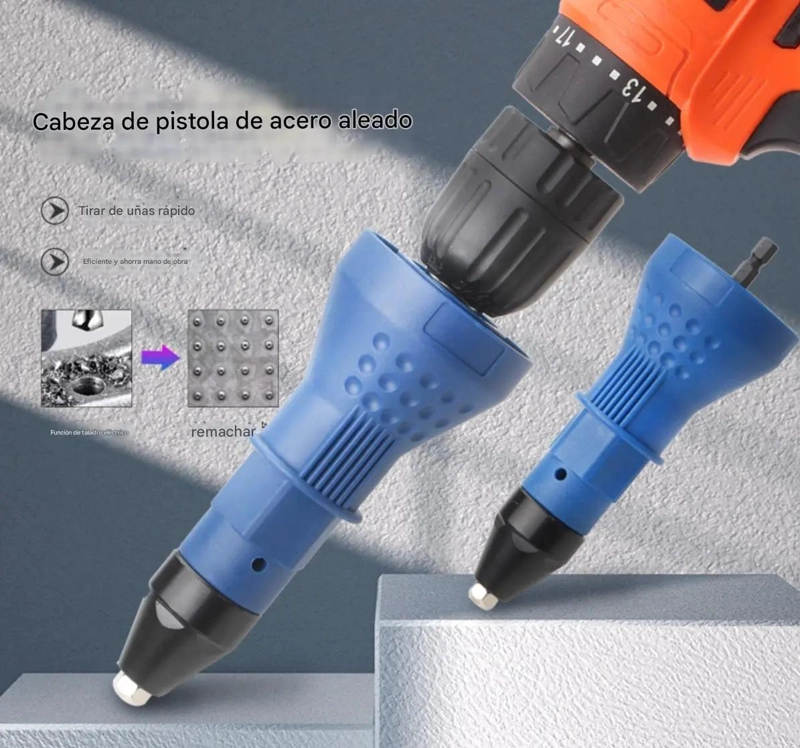 ADAPTADOR PARA TALADRO DE REMACHADO - 10