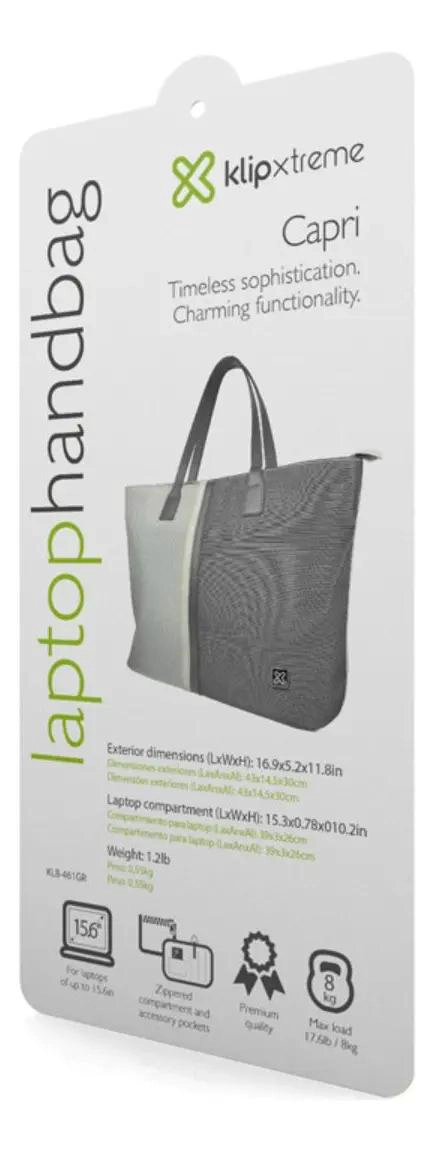 MOCHILA PARA NOTEBOOK 15,6' GRIS - 5