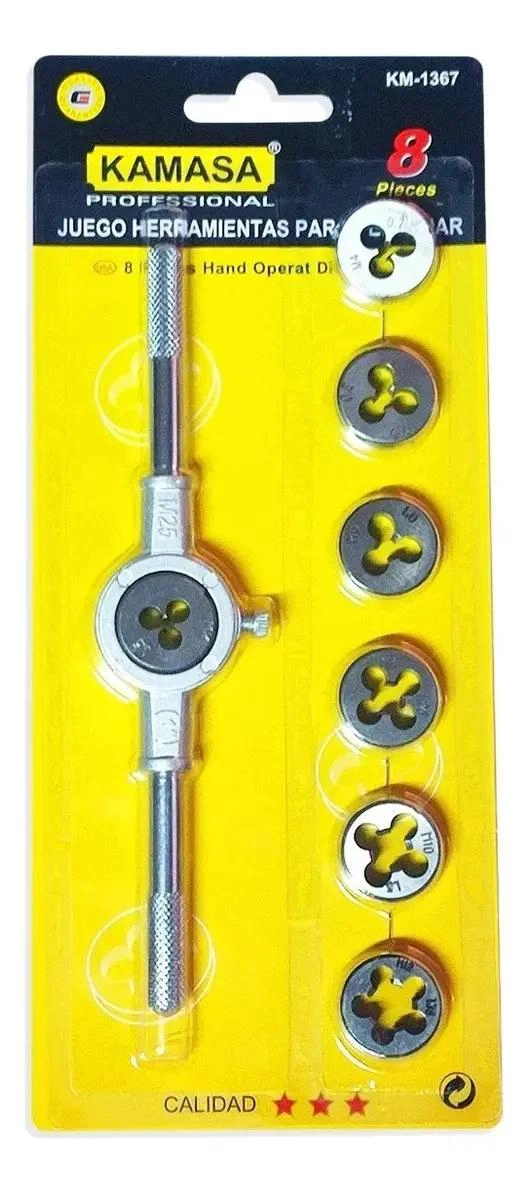 CONJUNTO DE TARRAJAS HEMBRA 8 PCS - 4