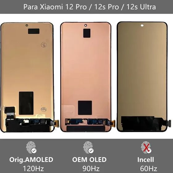 PANTALLA DISPLAY INCELL PARA XIAOMI 12 PRO Y 12S ULTRA - 2