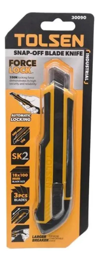 CUTTER EXACTO CUCHILLO CARTONERO METAL - 3