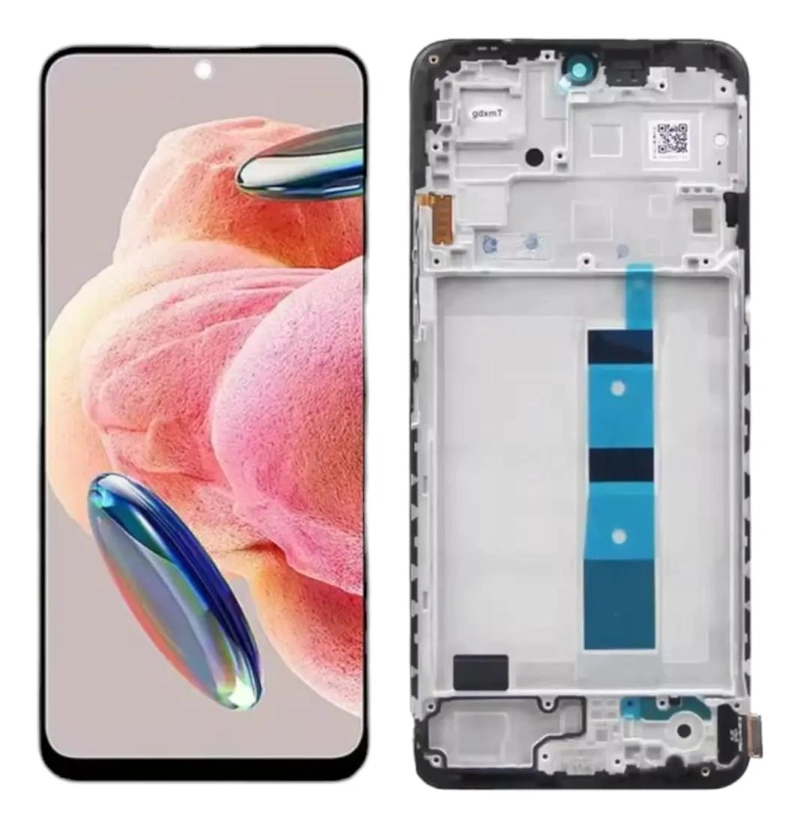 PANTALLA COMPATIBLE REDMI NOTE 12 CON MARCO Y MICA - 1