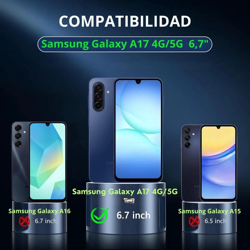CARCASA RESISTENTE CON LAMINA DE VIDRIO PARA SAMSUNG - 2