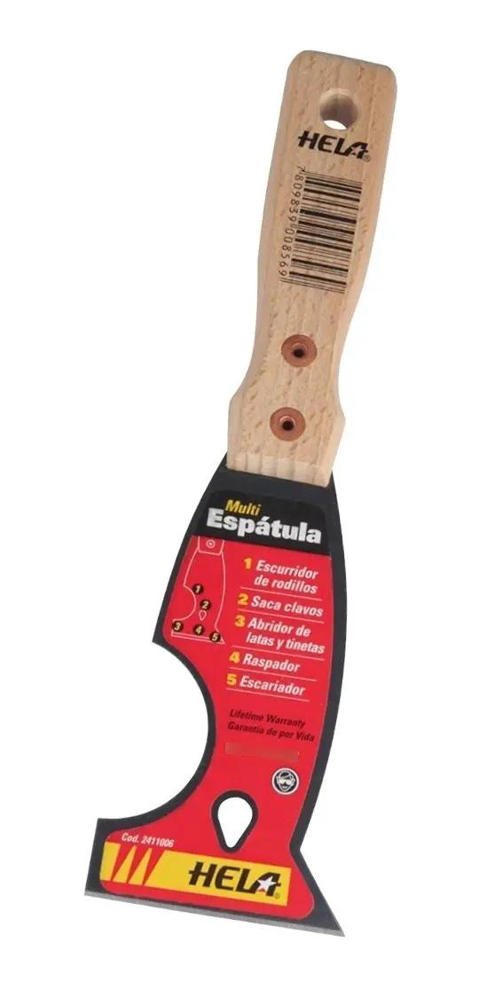 MULTI ESPATULA 65MM CON MANGO DE MADERA - 1
