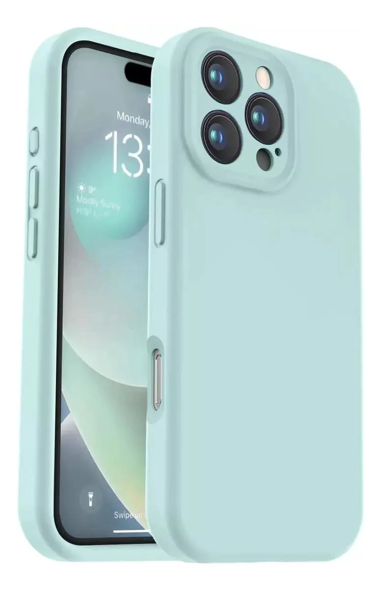 GENÉRICO FUNDA PREMIUM PARA IPHONE 16 PRO COLOR MENTA