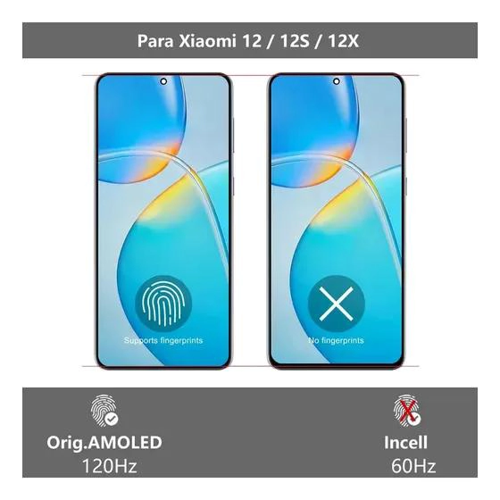 PANTALLA DISPLAY INCELL LCD PARA XIAOMI 12 12S 12X 5G - 2