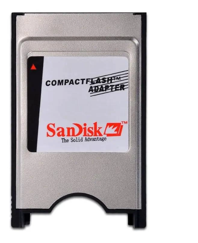 GENÉRICO LECTOR ADAPTADOR TARJETAS MEMORIA COMPACT FLASH PCMCIA