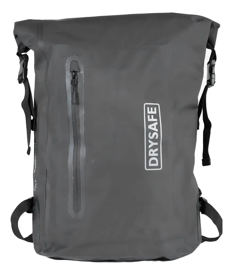 MOCHILA NEGRA IMPERMEABLE 25L CON PORTA NOTEBOOK - 2