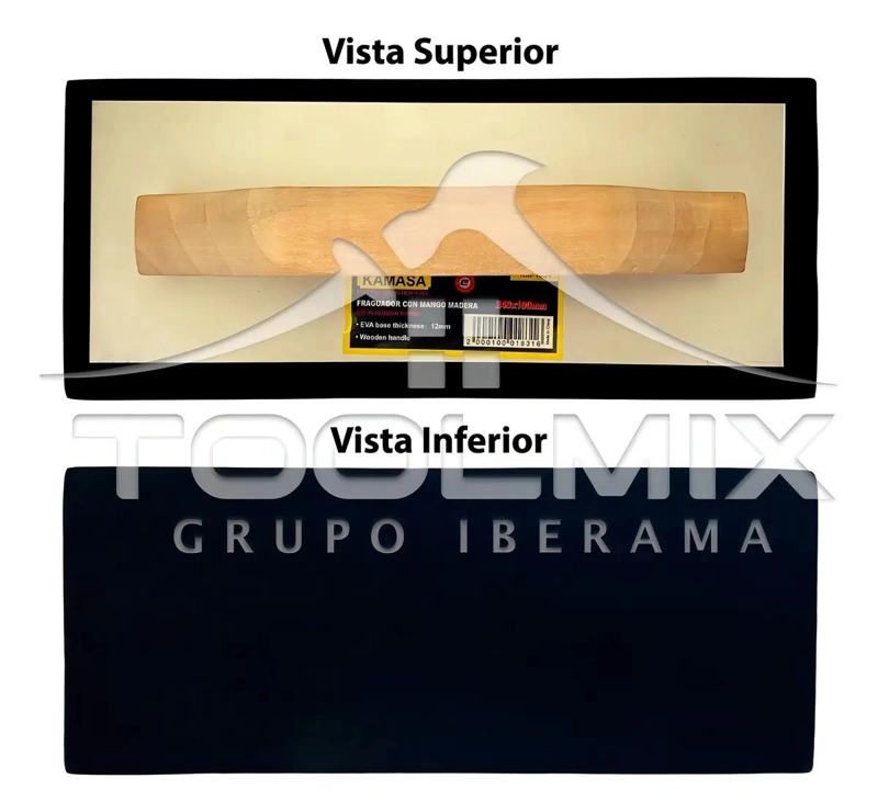 FRAGUADOR LLANA DE GOMA 24 X 10 CM - 3
