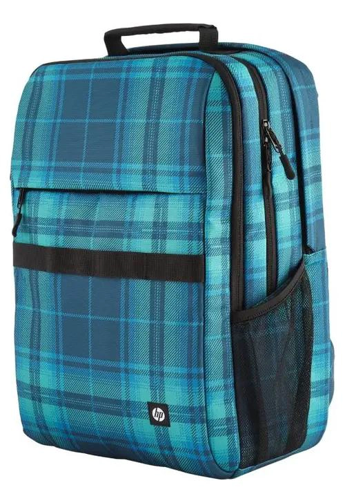 MOCHILA CAMPUS XL A CUADROS AZUL - 2