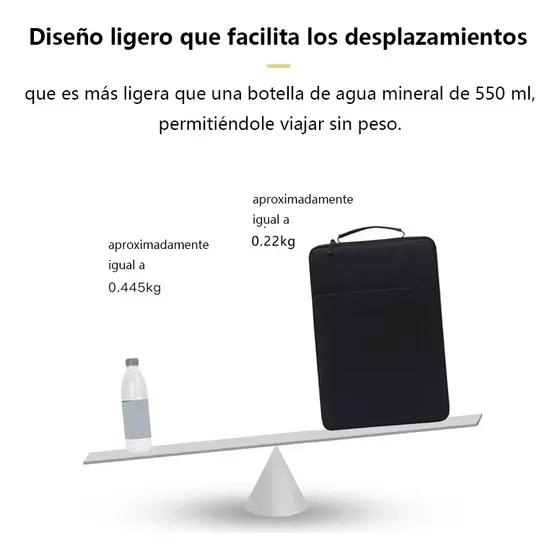 FUNDA IMPERMEABLE PARA NOTEBOOK DE 14 A 16 PULGADAS CON BOLSILLO - 4