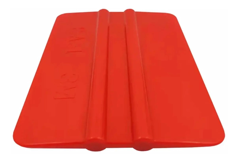 ESPATULA PLASTICA ROJA PARA INSTALACION DE VINILOS - 1