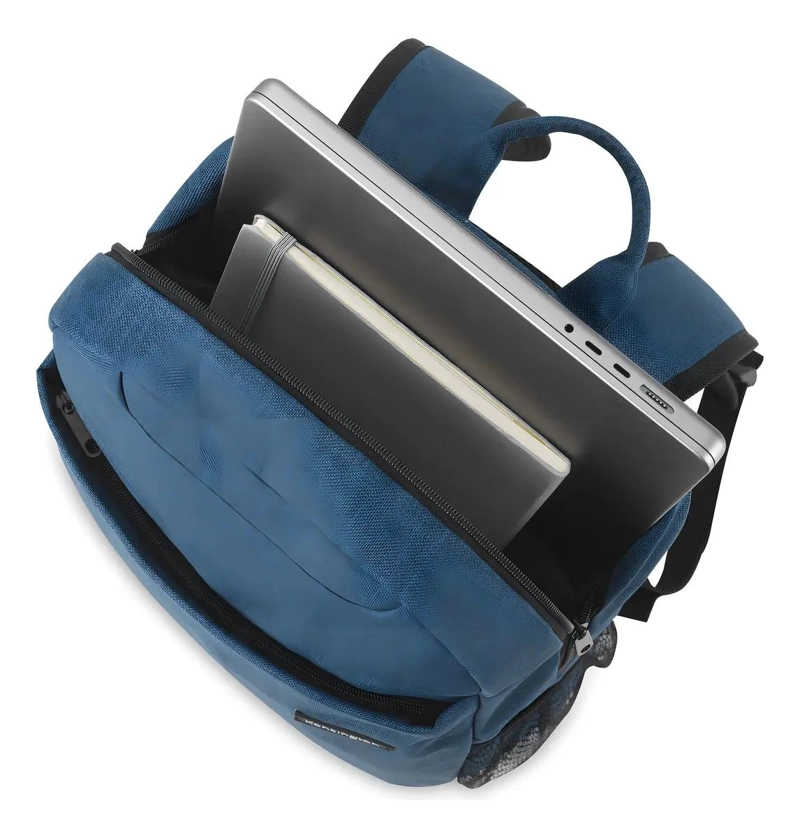 MOCHILA PORTATIL 16 LITROS AZUL IMPERMEABLE - 5