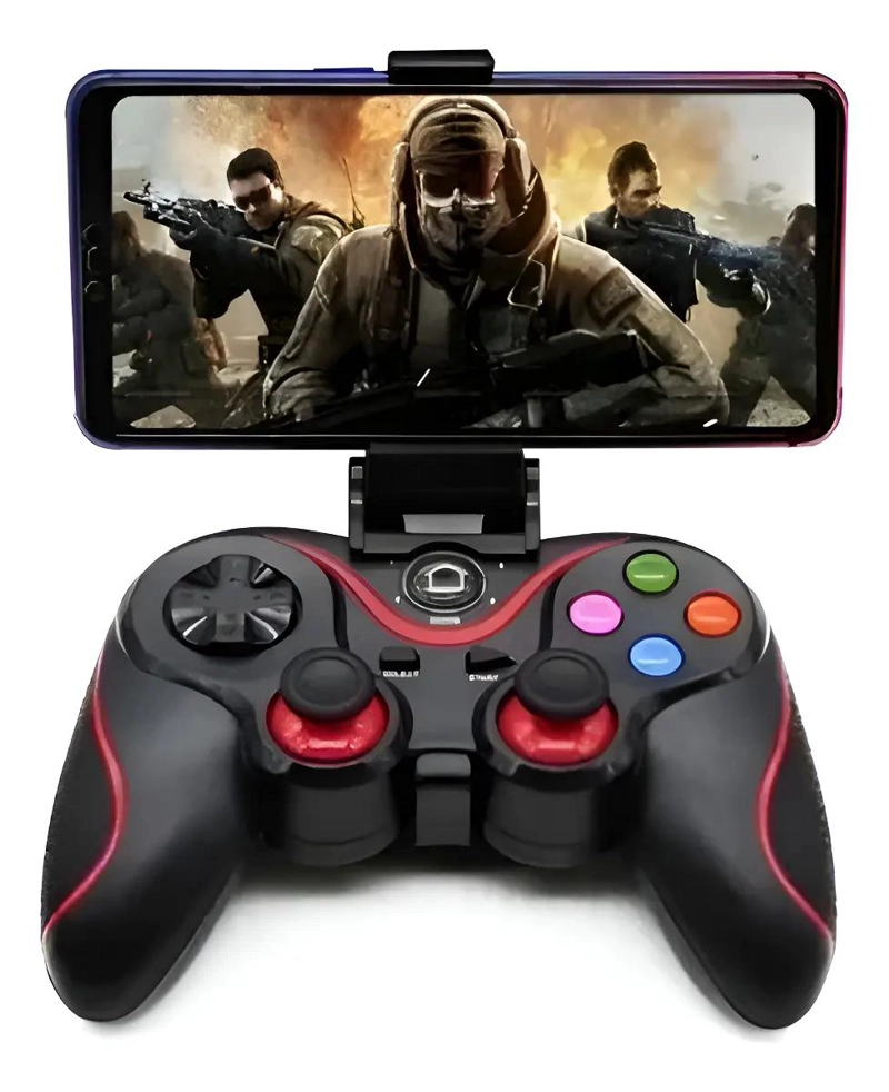 GENÉRICO CONTROL BLUETOOTH CON SOPORTE PARA TELE FONO Y JOYSTICK
