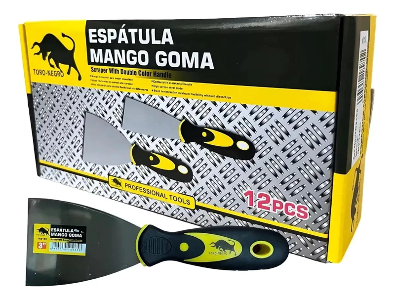 ESPATULA DE GOMA 3 PULGADAS PARA CONSTRUCCION - 2