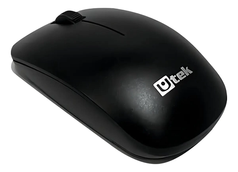 KIT TECLADO Y MOUSE INALAMBRICO NEGRO 1200DPI - 3