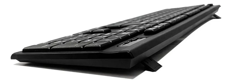 KIT TECLADO Y MOUSE INALAMBRICO NEGRO 1200DPI - 4