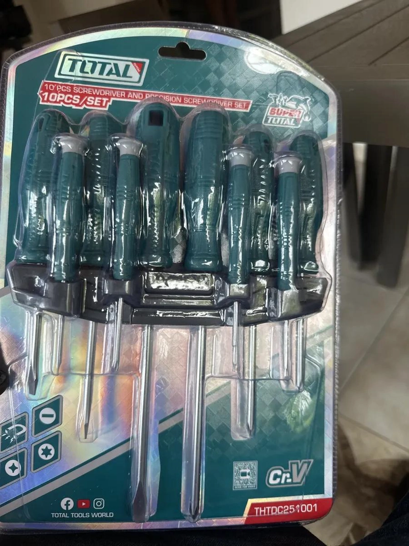KIT DE 10 DESTORNILLADORES DE PRECISION Y USO GENERAL - 5