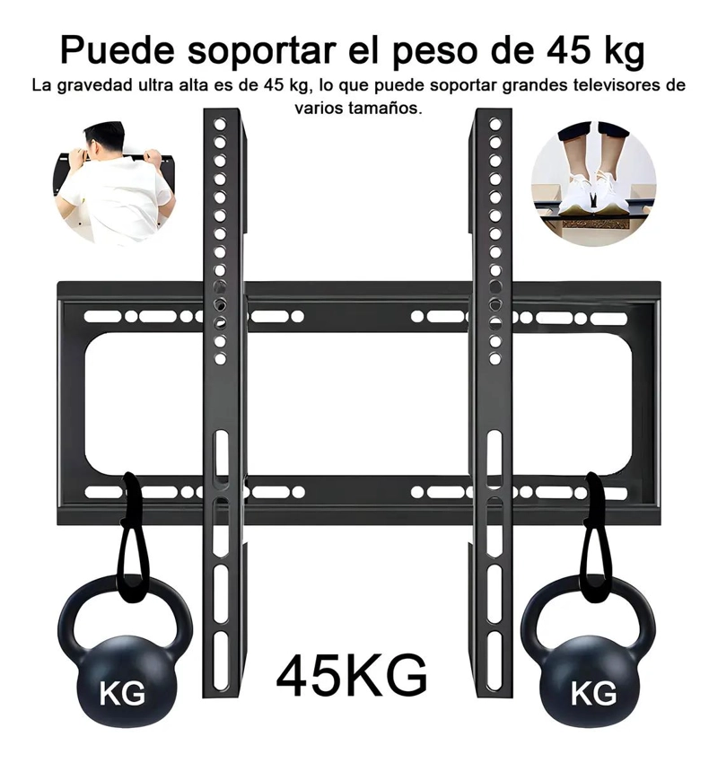 SOPORTE DE PARED INCLINABLE PARA TV 40' A 80' - 4
