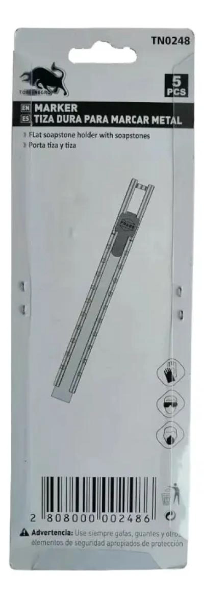 SET PORTA TIZA PARA HERRERIA CON 3 TIZAS DURAS - 4