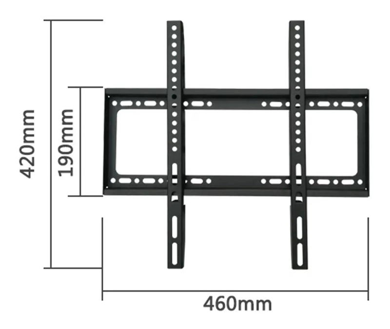 SOPORTE FIJO PARA TV DE 26 A 63 PULGADAS HASTA 50KG - 2