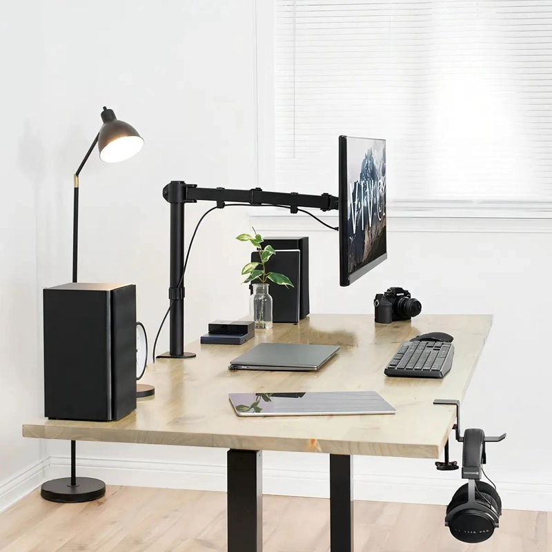 SOPORTE ARTICULADO Y GIRATORIO PARA MONITOR DE ESCRITORIO - 2