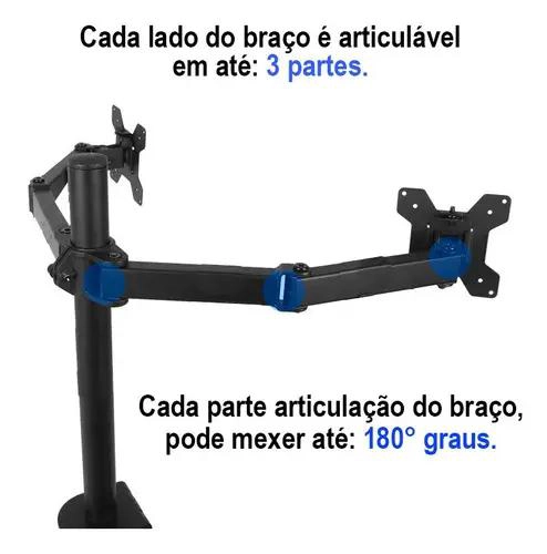 SOPORTE MULTIARTICULADO AJUSTABLE PARA MONITOR Y TELE - 2